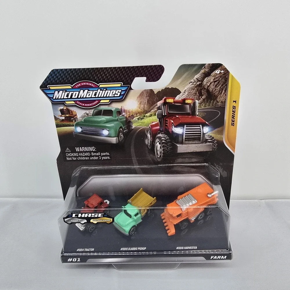 Mini Micro Machines Starter Pack‎ Series 1 #01 FARM  Sealed 2020 Hasbro
